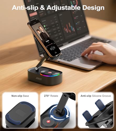 Jorest Wireless Induction Speaker, Phone Speaker Amplifier with - Product Imagery