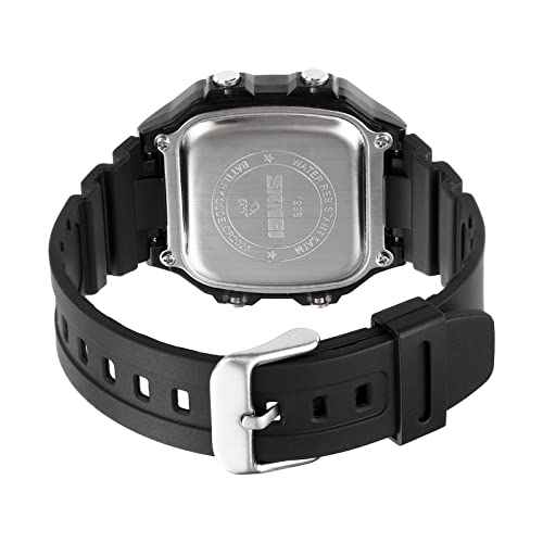 Mens Digital Watch Waterproof Watches for Women Men's Wristwatch - Product Imagery