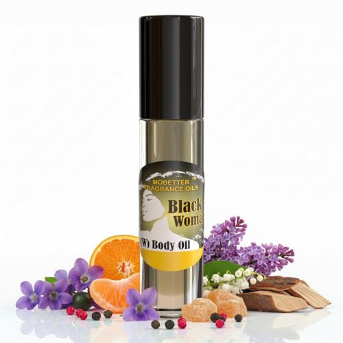 MOBETTER FRAGRANCE OILS Black Woman Perfumed Fragrance Body Oil - Product Imagery