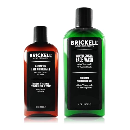 Brickell Men's Daily Essential Face Care Routine II, Purifying - Product Imagery