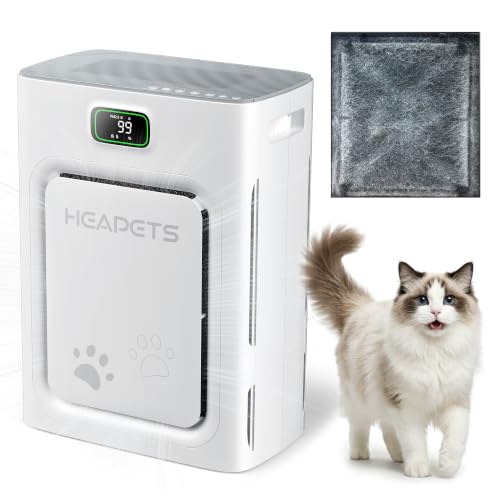Pet Air Purifier for Home Large Room 2500 Sq Ft, H13 HEPA - Product Imagery