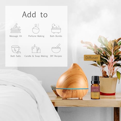 Mocha Coffee Fragrance Oil 10ml, Strong Scent for Soap & DIY - Product Imagery