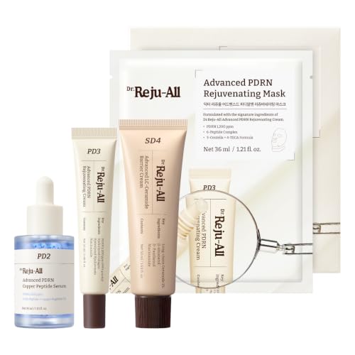 All The Curated Essentials Bundle : Copper Peptide Serum + PDRN - Product Imagery