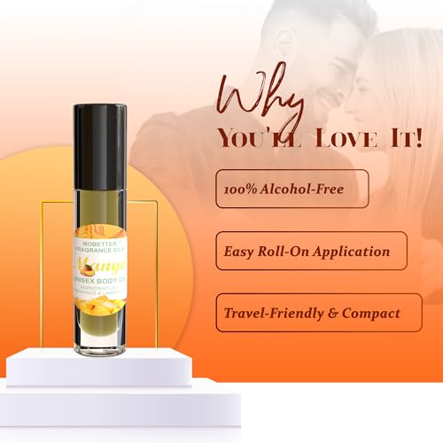 MOBETTER FRAGRANCE OILS Mango Fragrance Body Oil for Unisex - Product Imagery