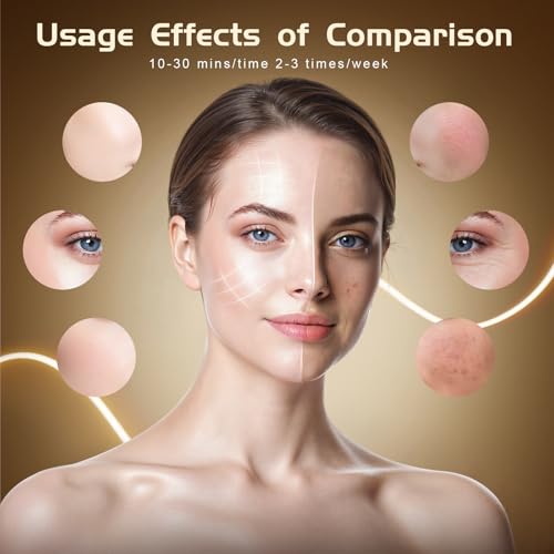 Wireless Red Light Therapy Mask for Face with 4 Modes, Led Face - Product Imagery