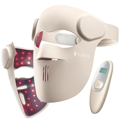 Red Light Therapy Mask for Face 3D LED Face Mask Wireless 9 - pedete Official Imagery - 1