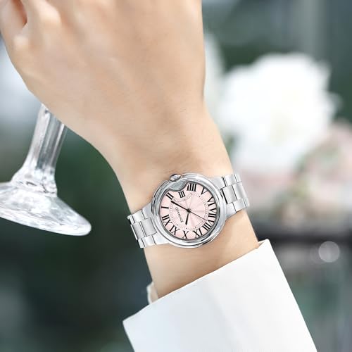Classic Vintage Watch for Women Roman Numerals - Product Imagery