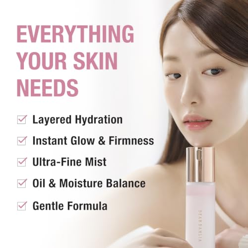 DEARDAHLIA Endless Skin Cream Mist, Dual-Layer Hydrating Face - Product Imagery