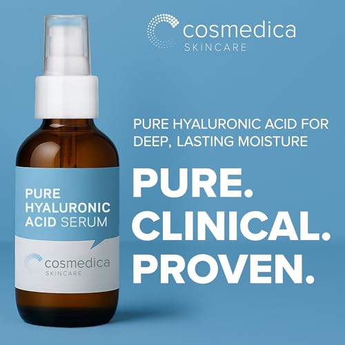 Cosmedica Hyaluronic Acid Serum for Skin – 4 Fl. Oz Hydrating - Product Imagery