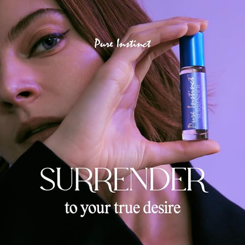 Pure Instinct SURRENDER Roll-On The Original Pheromone Infused - Product Imagery