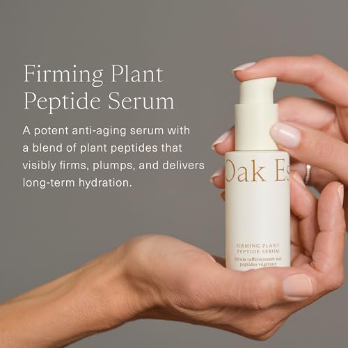 Oak Essentials Firming Plant Peptide Serum, Peptide Face Serum, - Product Imagery