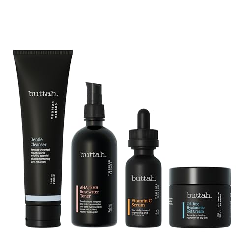 Buttah Skin Supreme Kit for Melanin Rich Skin | Oil-Free - Product Imagery