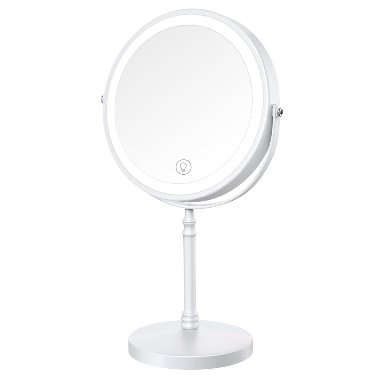 DEIOVWXS Makeup Mirror Rechargeable Vanity Mirror with 3 - DEIOVWXS Official Imagery - 2