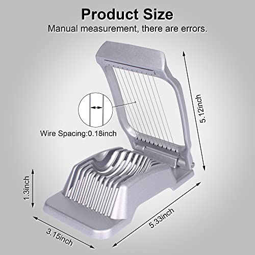 Egg Slicer for Hard Boiled Eggs Egg Cutter Strawberry Slicer - Product Imagery