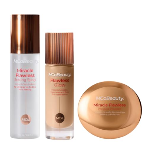 MCoBeauty Setting Spray Powder Glow Filter Set - MCoBeauty Official Imagery - 1