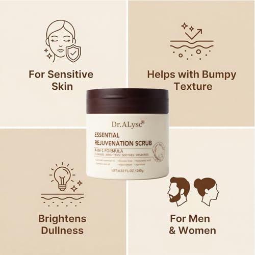 Essence Revitalizing Scrub with Turmeric Glycolic Acid - Product Imagery