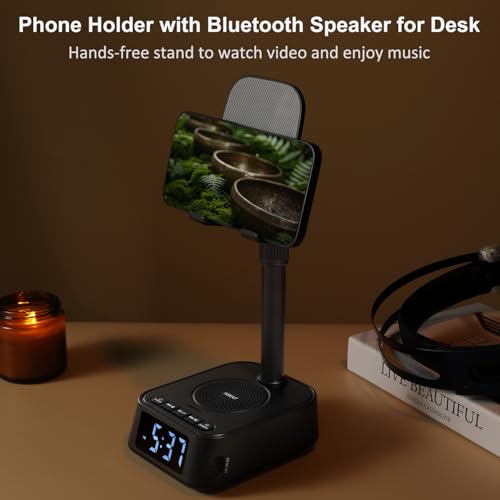 ASEAT Gifts for Men Women, Adjustable Phone Stand Bluetooth - Product Imagery