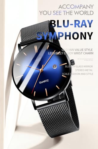 BESTKANG Men's Fashion Minimalist Wrist Watch Waterproof Simple - Product Imagery