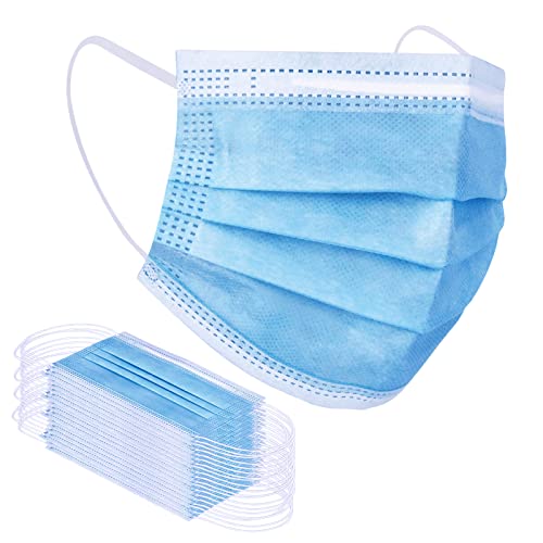 Borje Blue Disposable Face Mask 100 Pcs Blue Face Masks 3 Ply Pro - Borje Official Product View 1