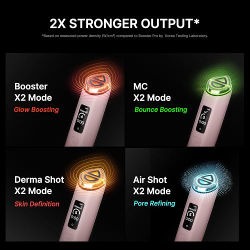 medicube Booster Pro X2™ - 7 IN 1 Glow Beauty Device, 2X Glow - Product Imagery
