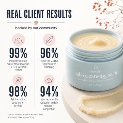 Bohemia Skin | Boho Cleansing Balm | Waterproof Makeup Remover | - Product Imagery