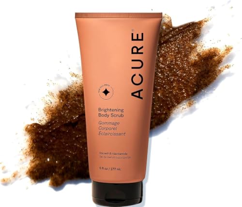 Acure Brightening Body Scrub - Exfoliator 6 fl oz - Acure Official Product View 1