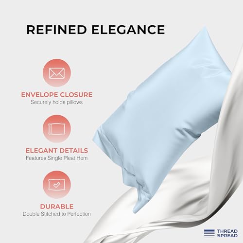 THREAD SPREAD 100% Egyptian Cotton Queen Sheets Set - 1200 - Product Imagery
