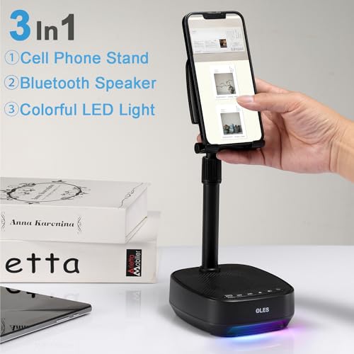 OLES Gifts for Men Women, Adjustable Cell Phone Stand with - Product Imagery