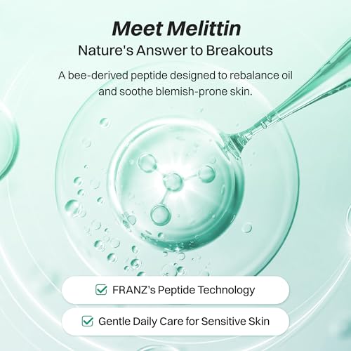 FRANZ Meli-CICA Bubble Toner for Face, Oil-Free, No Cotton Pads, - Product Imagery