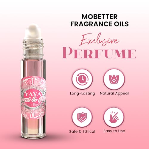 MOBETTER FRAGRANCE OILS YAYA Sweet & Pink Parfum Fragrance Body - Product Imagery