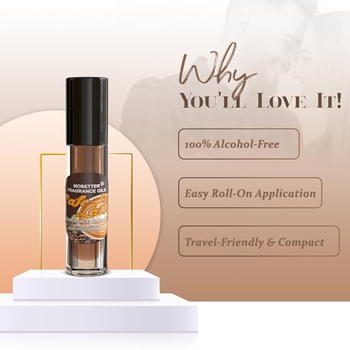 MOBETTER FRAGRANCE OILS Cafe Latte Perfume Body Oil - Product Imagery