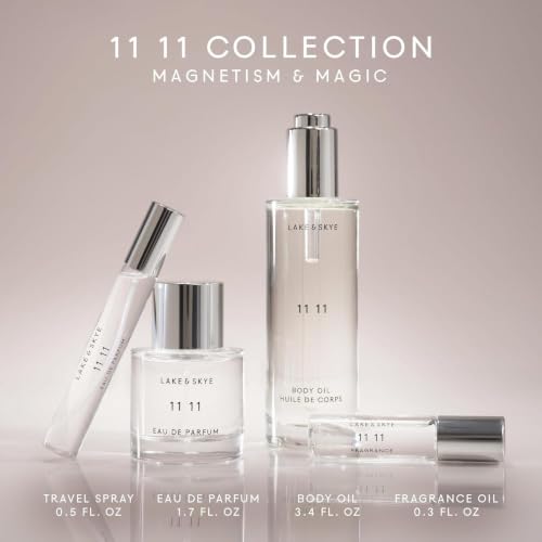 Lake & Skye 11 11 Body Oil Mini - Hydrating with Vitamin E & - Product Imagery