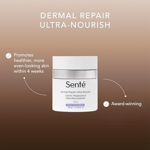 Senté Dermal Repair Ultra-Nourish | Rosacea Treatment for Dry, - Product Imagery