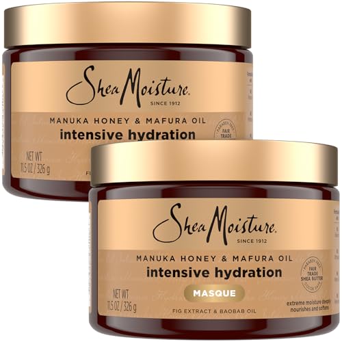 Shea Moisture Hair Mask Manuka Honey Mafura Oil Intensive - Shea Moisture Official Imagery - 1
