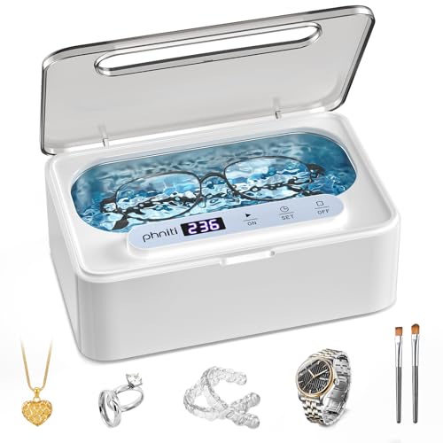 Ultrasonic Jewelry Cleaner for Glasses Watches Rings - Phniti Official Imagery - 1