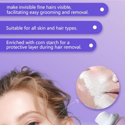 Hair Identifying Spray Kit, Dermaplaning Spray 100mL with After - Product Imagery