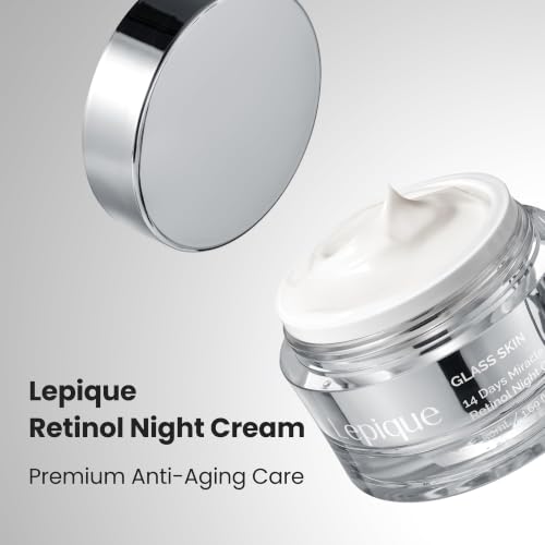 Lepique Retinol Night Cream - No.1 Korean Premium Repair Cream, - Product Imagery