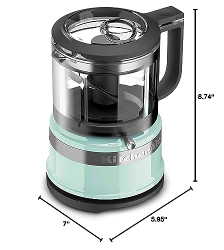 KitchenAid 3.5 Cup Food Chopper, KFC3516IC, Ice Blue - Product Imagery