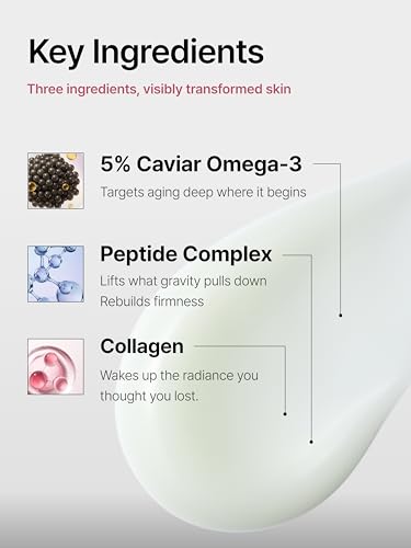 Caviar Glow Collagen Wrapping Mask, Korean Peel-Off Mask, Glass - Product Imagery