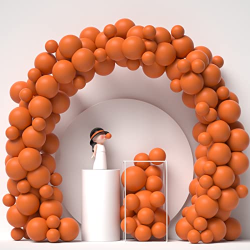 Burnt Orange Balloons Garland Arch Kit Dark Orange Balloon - Product Imagery