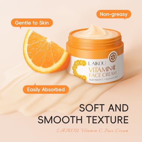 LAIKOU Skin Care, Vitamin C Skin Care Set, Facial Skin Care - Product Imagery