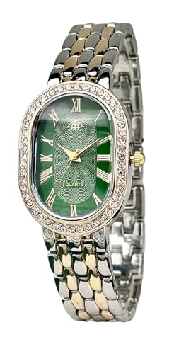 Women Vintage Rome Watch Oval Case Dress Watches - Product Imagery