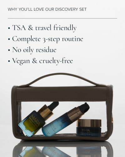 MARA Sea the Glow Discovery Skincare Set (3-Piece Kit) - Product Imagery
