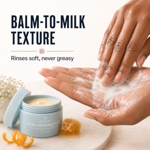 Bohemia Skin | Boho Cleansing Balm | Waterproof Makeup Remover | - Product Imagery