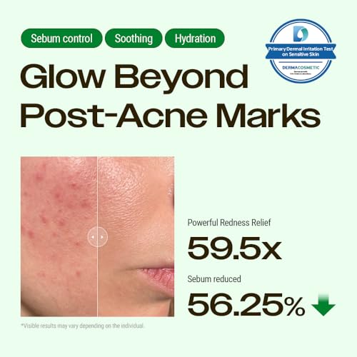 YUMU Cica Exosome Zinc Blemish Relief Cream, Face Moisturizer - Product Imagery