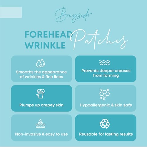Forehead Wrinkle Patches Reusable | Non-Invasive Wrinkle - Product Imagery