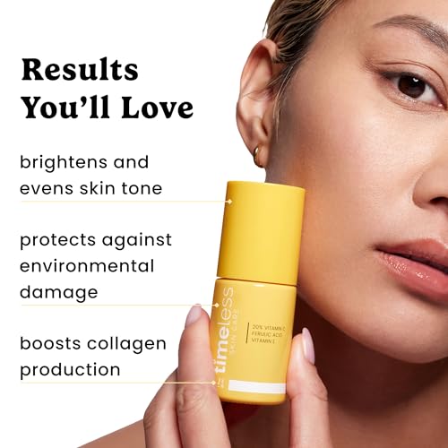 Timeless Skin Care Vitamin C Serum with Vitamin E & Ferulic Acid  - Timeless Skin Care