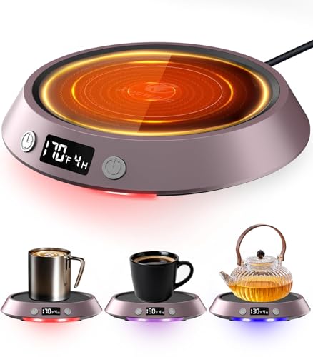 Mug Warmer for Desk, Coffee Warmer with 3 Temp Settings & 2-9H - Product Imagery