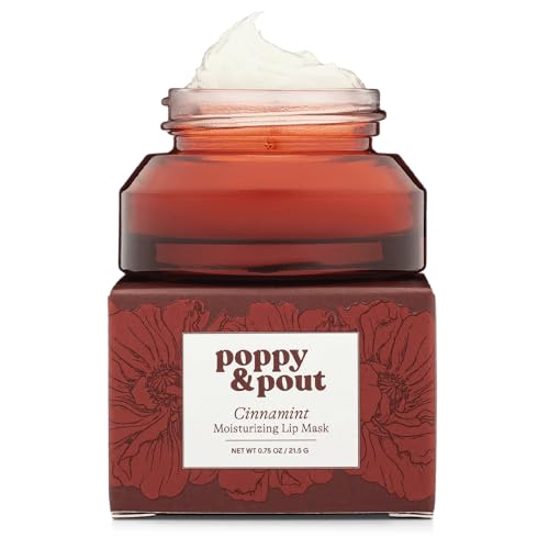 Poppy Pout Cinnamint Overnight Lip Mask Nourishing Natural - Poppy & Pout Official Imagery - 1