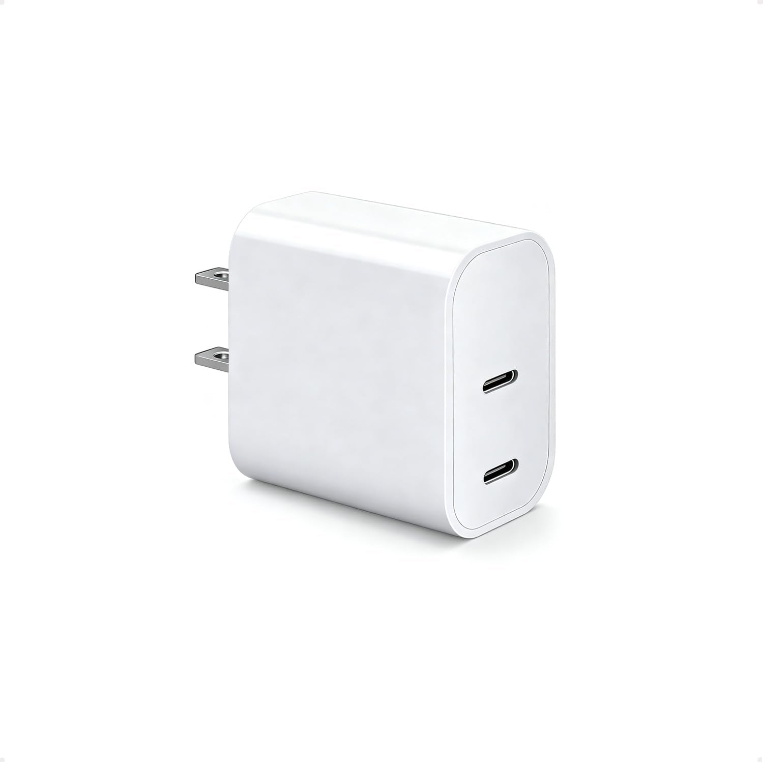 Dirsir Dual USB C Charger Block for Apple Watch 11 10 iWatch iPhone iP - View 1